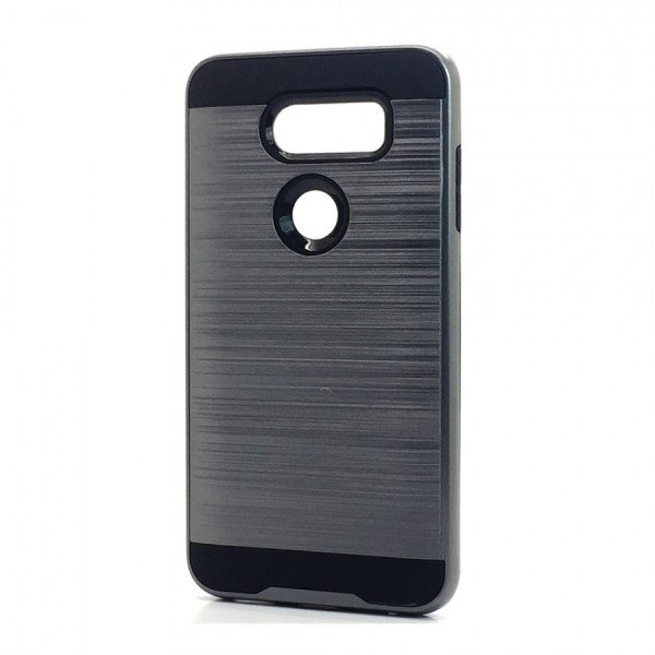 Wholesale LG V30 Armor Hybrid Case (Gray)